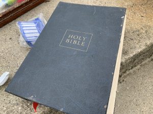 Bible remains unscathed in tornado